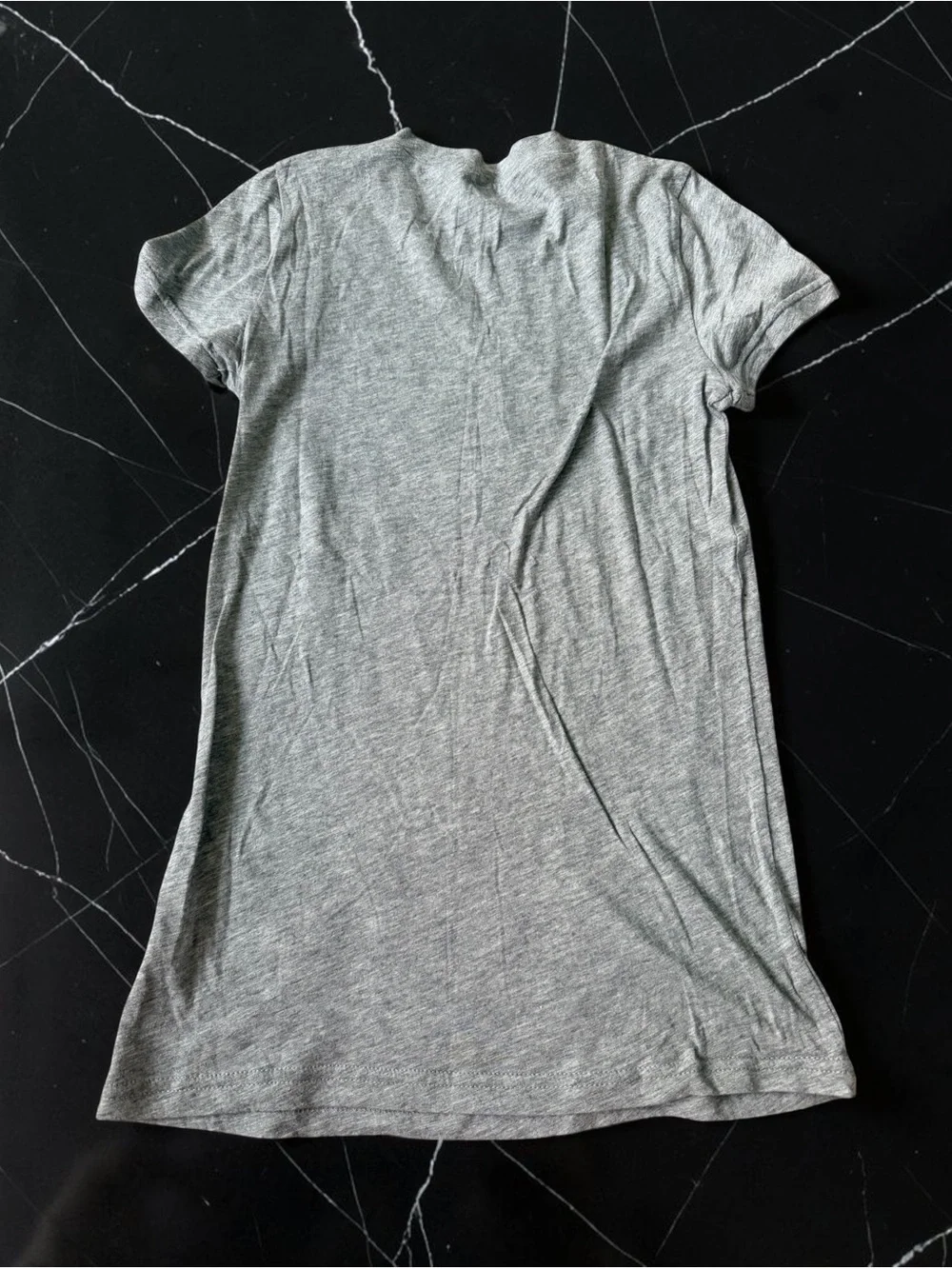 J. Crew Gray Short Sleeve Tee Black Sequin Penguin Y2K T-Shirt Sz Small/S